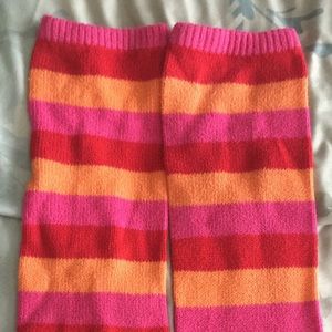 Multicolor leg warmers